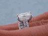 8.45 CTW RADIANT CUT DIAMOND WEDDING RING SET H-I SI2 (Includes a Matching Wedding Ring) 