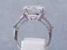 8.74 CTW ROUND BRILLIANT CUT DIAMOND ENGAGEMENT RING D SI3