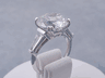 8.74 CTW ROUND BRILLIANT CUT DIAMOND ENGAGEMENT RING D SI3