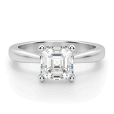 Asscher Cut Solitaires