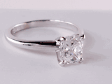 Cushion Cut Solitaires