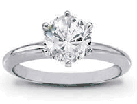 Diamond Solitaire Engagement Rings