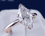 Marquise Cut Solitaires
