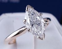 Marquise Cut Solitaires