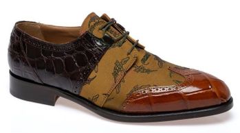Mauri 53124/1 Caracalla Alligator Trigator Shoes