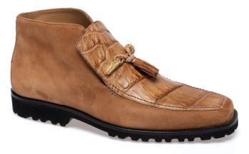 Mauri Blade 3045/4 Suede Alligator Shoes