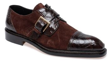 Mauri 1087/4 Flawless Alligator Suede Shoes.