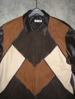 Missani 3/4 length Leather/Suede Jacket 44 to 46