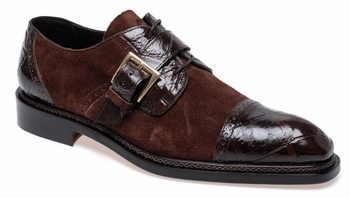 Mauri 1087/4 Flawless Alligator Suede Shoes.