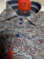 Axxess Carnival Paisley Spread Collar Shirt XL(17 - 17.5)