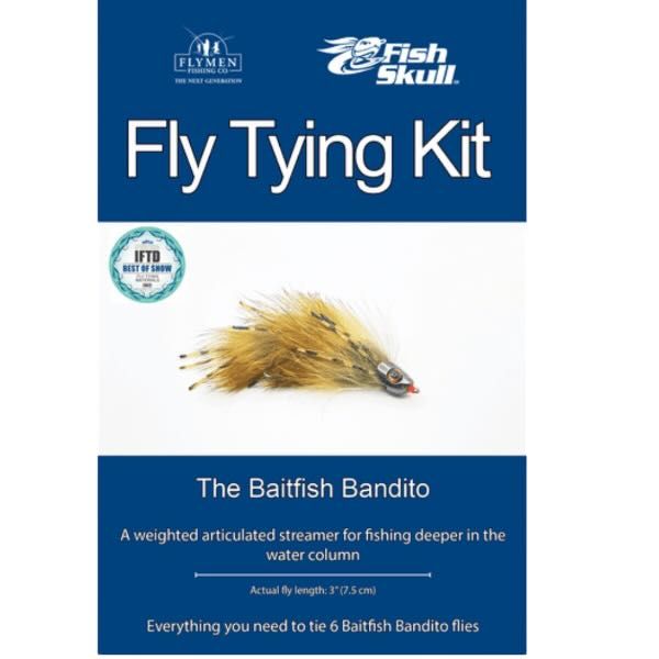 Baitfish Bandito Fly Tying Kit Flymen Fly Tying Kits