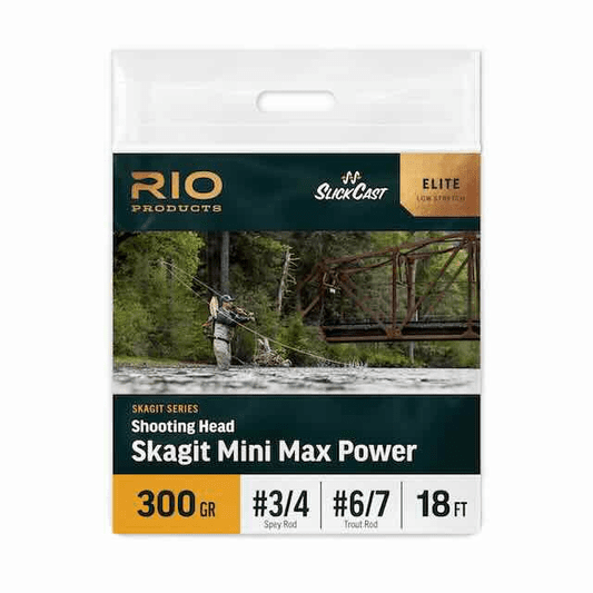 RIO Elite Skagit Max Launch Shooting Head Fly Line – Salmon Fishing, Made In USA