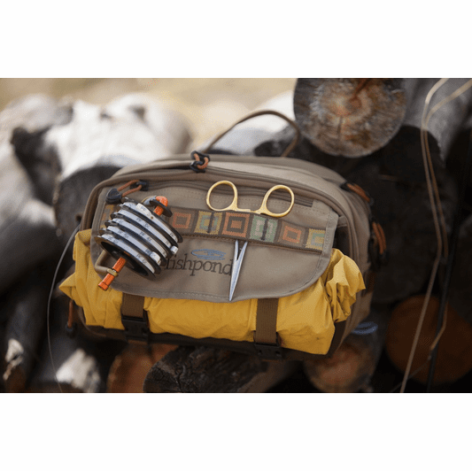 Fishpond Blue River Chest/Lumbar Pack Waxed Canvas Fishpond Chest