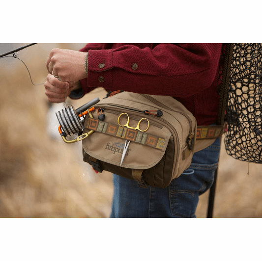 Fishpond Blue River Chest/Lumbar Pack Waxed Canvas Fishpond Chest