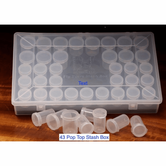 Fly Tyers Storage Solutions Boxes Fly Tying Accessores