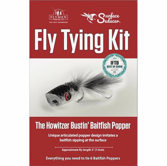 Howitzer Popper Fly Tying Kit Flymen Fly Tying Kits