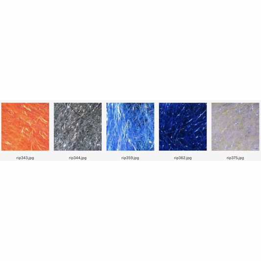 Hareline Ripple Ice Fiber | Fly Tying Flash Material | 29 Colors | 3\"-4\" Fibers For Baitfish 7 thumbnail image