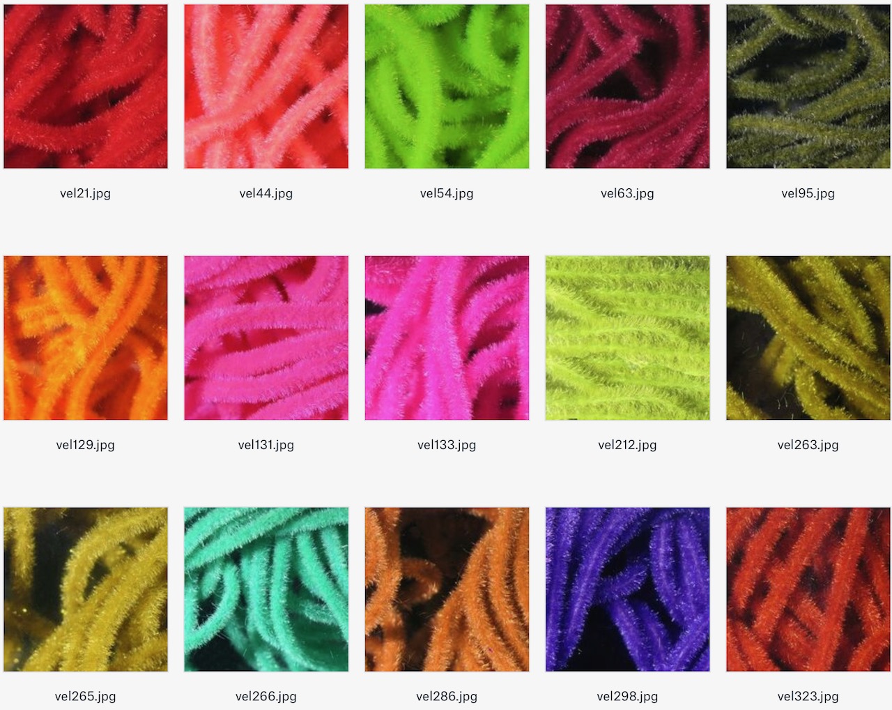 thumbnail interactive-video image 1 of Danville FL Chartreuse & Yellow Variegated Nylon Chenille – 5 Yd Pack, Fly Tying Body Material, Made USA 1 of 6