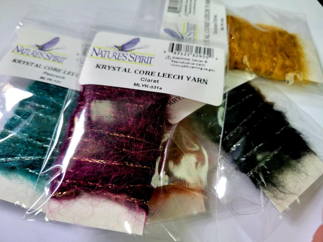 Krystal Core Leech Yarn Fly Tying Yarns and Chenilles