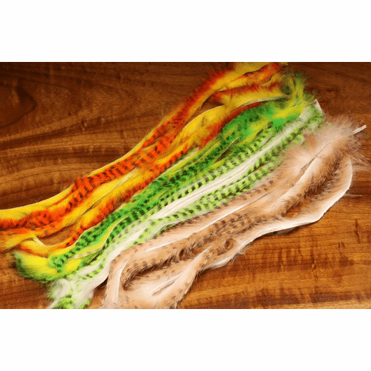 Micro Pulsator Strips - Hareline Dubbin Rabbit Strips