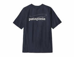 Patagonia Mens's Casting Logo Responsibili-Tee