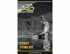 Pro SportFisher Trout Fly Tying Kit