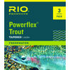 Rio Powerflex Trout 3-Pack Tapered Leaders
