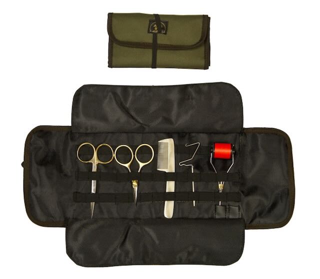 Roll Up Tying Tool Pouch Hareline Roll Up Fly Tying Tool Pouch