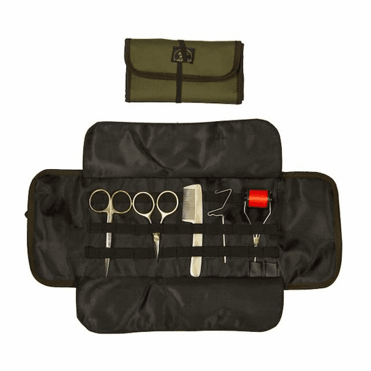 Roll Up Tying Tool Pouch Hareline Roll Up Fly Tying Tool Pouch