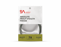 thumbnail image 2 of Scientific Anglers Absolute Fluorocarbon Saltwater 10' Tapered Leader - Tom's Ou 2 of 11