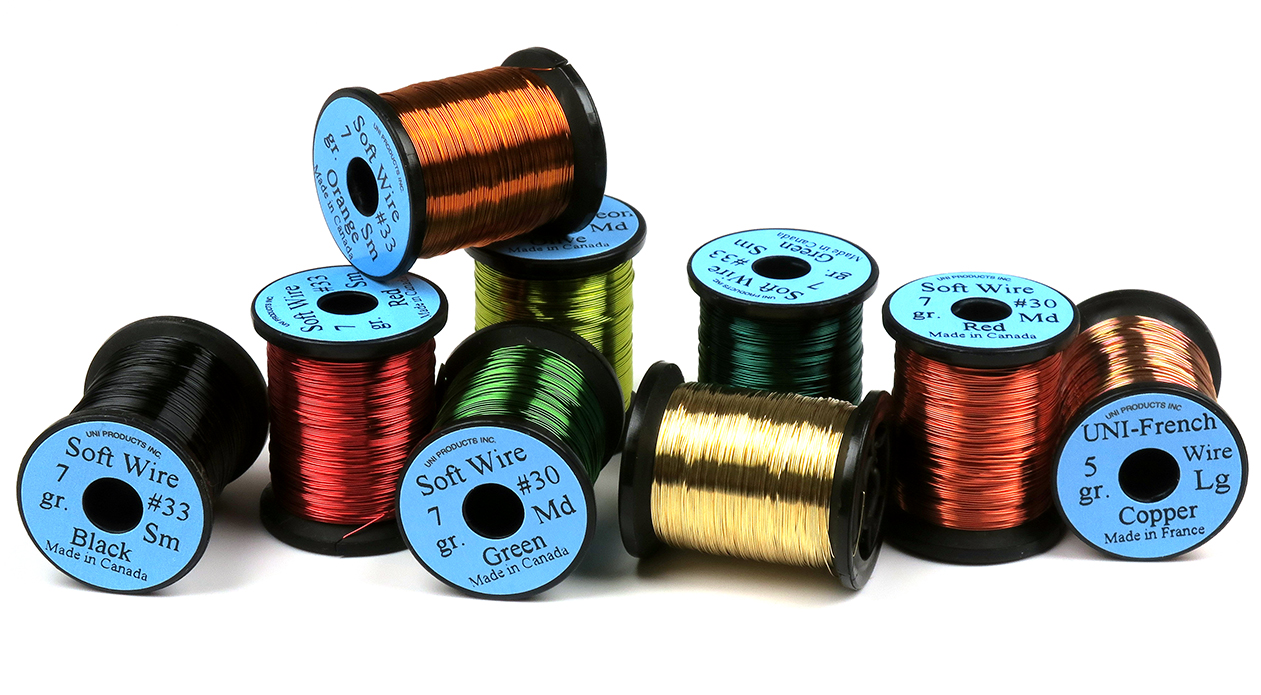 Uni Soft Wire Fly Tying Wires and Tinsels