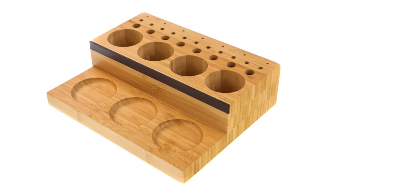 Wooden Tool Caddy Fly Tying Tools