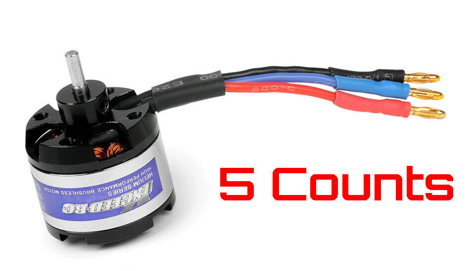 5 Pieces Exceed RC Helium 250 Brushless Motor 19083500kv Trex 250 RC