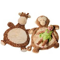 31" Baby Mat by Bestever Giraffe or Monkey