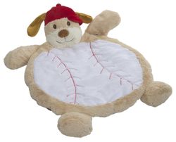 31" Baseball Puppy Baby Mat by Bestever