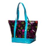 3C4G Three Cheers for Girls Rainbow Doodle Weekend Tote Bag