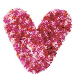 Adult Fuzzy Footies Red | Magenta | Pink Slippers