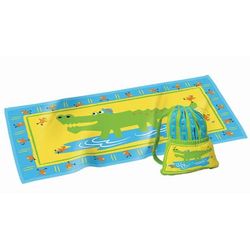 Alligator Kids Beach Towel & Backpack Set