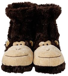 Aroma Home Fun For Feet Monkey Boot Slippers