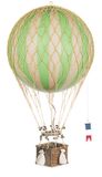 Authentic Models Floating The Skies Hot Air Balloons in Green