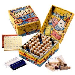 Authentic Models for Kids A-B-Seas Stamp Set