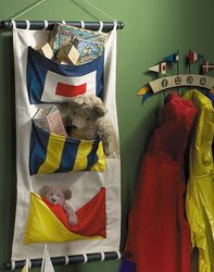 Authentic Models Nautical Canvas Flag 3 Pocket 