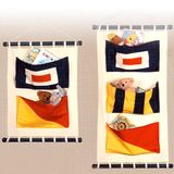 Authentic Models Two and Three Pocket Canvas Flag Wall Hangings