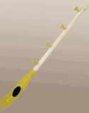Authentic Models Yellow, White and Blue Oar Coat Rack