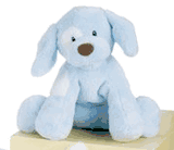 Baby Gund Spunky the Blue Barking Puppy