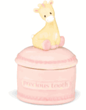 Baby Gund Tender Beginnings Pink Precious Tooth Ceramic Trinket Box
