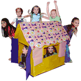 Bazoongi Flower House Kids Cottage