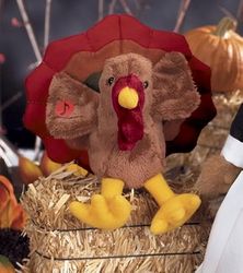 Bearington Bear Gobbles the Turkey Noisemaker