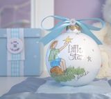 Boy Little Star Cute as a Button Ornament