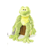 Fiesta Plush Long Legged Green, Blue or Purple Frog 19"